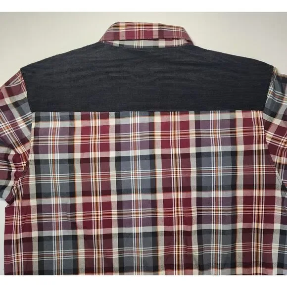 RAW BLUE WESTERN LONG SLEEVE BUTTON DOWN SIZE L‎ - Picture 7 of 14